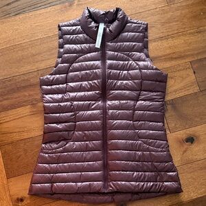 lululemon athletica Maroon Puffer Vest